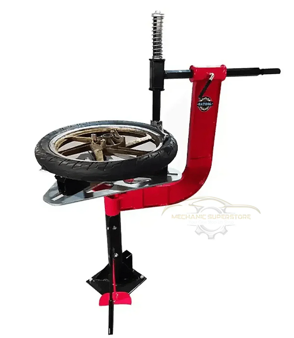 Katool KT-MOTO1001 Manual Motorcycle Tire Changer Machine - Mechanic Super Store