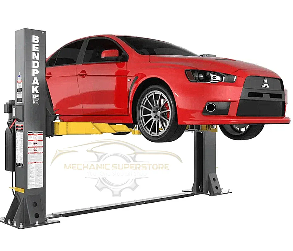BendPak 10AP-SRT 10,000‐lb. Capacity SHORT-RISE 2 Post Car Lift - Mechanic Super Store