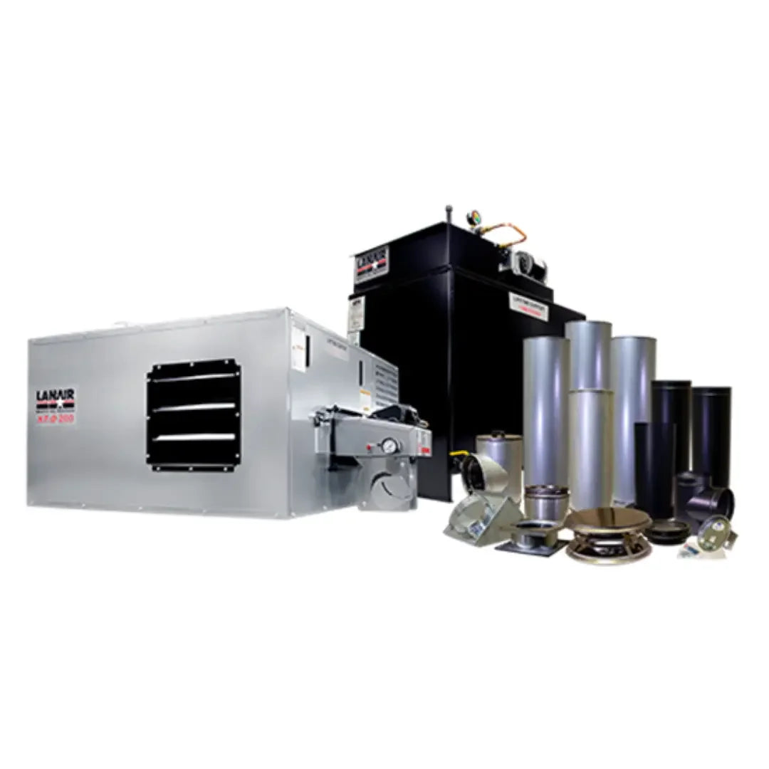LANAIR XTD200 Waste Oil Heater Value Package 2 - Mechanic Super Store