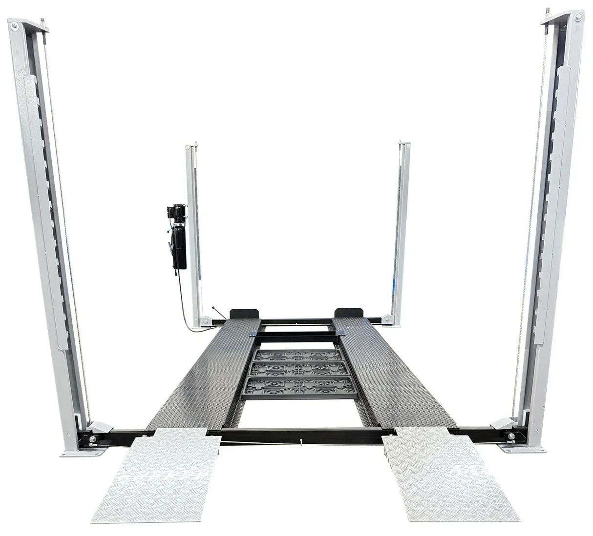 front view ot the Triumph USA8000XLT 8,000 lb Service & Storage 4 Post Car Lift - Mechanic Super Store