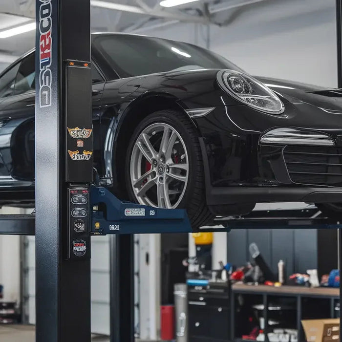 Buy American-Made 4-Post Lift for Your Garage - Mechanic Super Store
