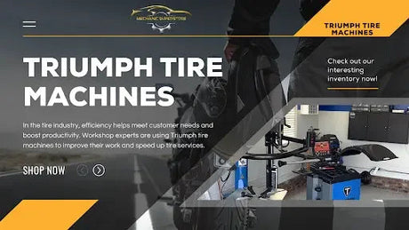 Revolutionize Your Shop: Efficiency of Triumph Tire Machines - Mechanic Super Store