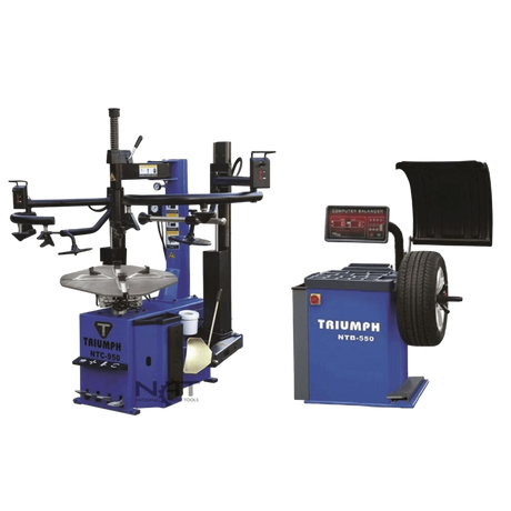 Tire Combo Balancer and Replace Machine
