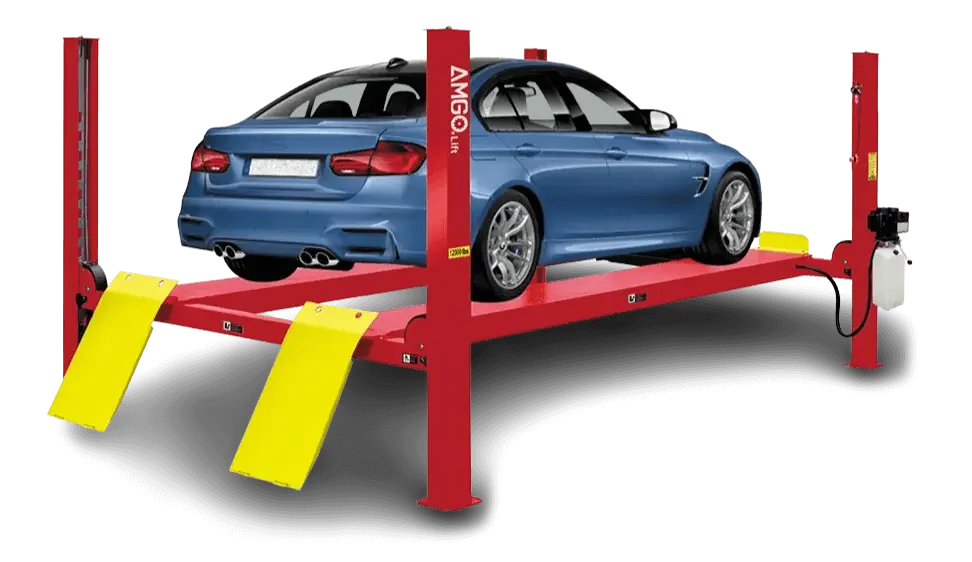 Motorcycle 4 Post Rig Auto Equipment 4 Post Service Lifts — Mechanic Super Store