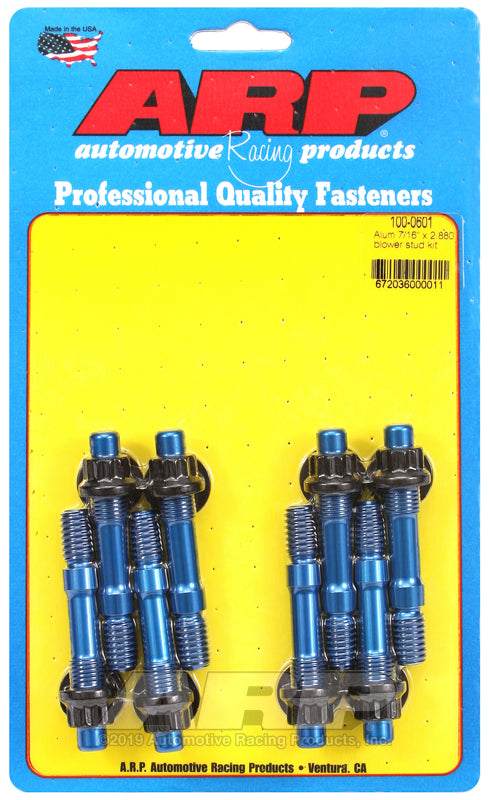 ARP 7/16 x 2.880" aluminum blower stud kit