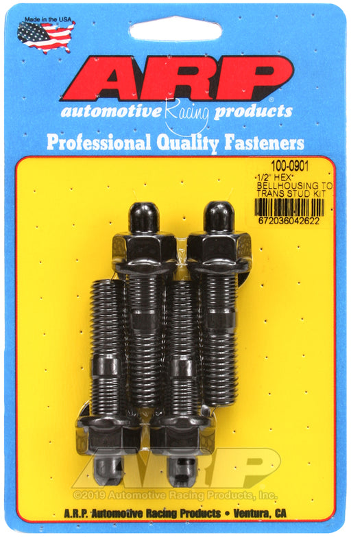 ARP 1/2" dia hex bellhousing to trans stud kit