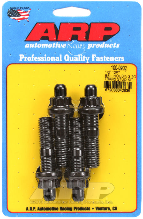 ARP 1/2" dia 12pt bellhousing to trans stud kit