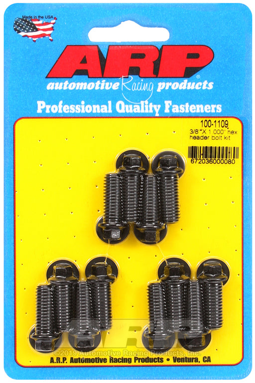 ARP 3/8 X 1.000" hex header bolt kit