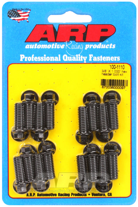 ARP 3/8 X 1.000" hex header bolt kit