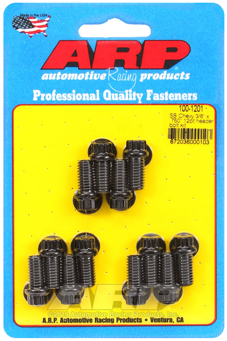 ARP SB Chevy 3/8 x .750" 12pt header bolt kit
