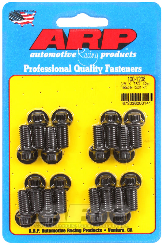 ARP 3/8 X .750" 12pt header bolt kit