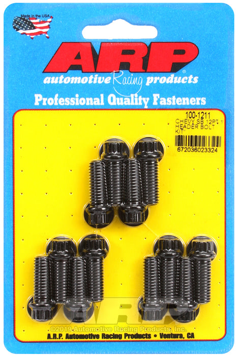 ARP SB Chevy 12pt header bolt kit