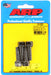 ARP 5/16-24 X 1.500 black hex water pump pulley w/ .250" fan spacer stud kit