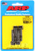ARP 5/16-24 X 1.750 black hex water pump pulley w/ .500" fan spacer stud kit