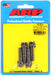 ARP 5/16-24 X 1.500 black 12pt water pump pulley w/ .250" fan spacer stud kit