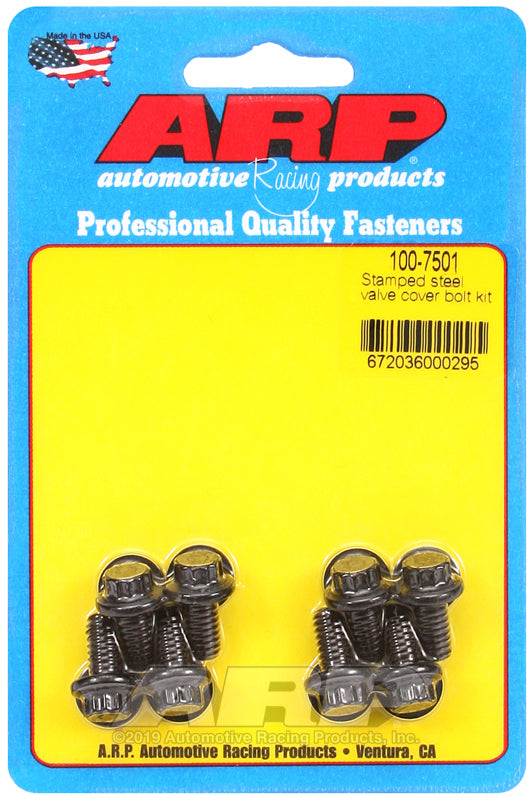 ARP Stamped steel 12pt valve cover bolt kit