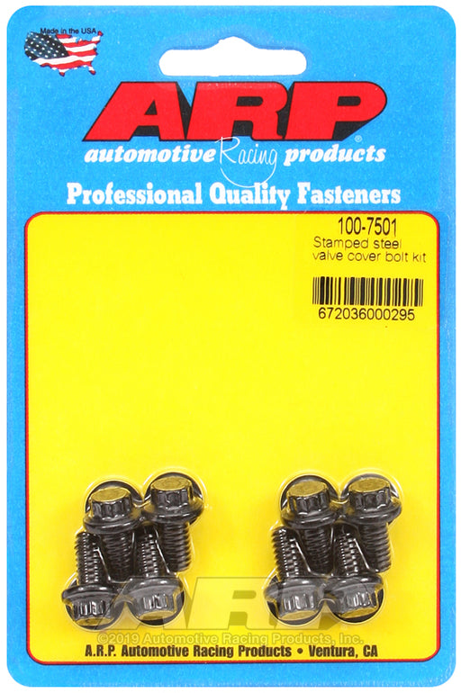 ARP Stamped steel 12pt valve cover bolt kit