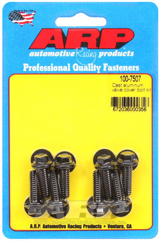 ARP Cast aluminum hex valve cover bolt kit