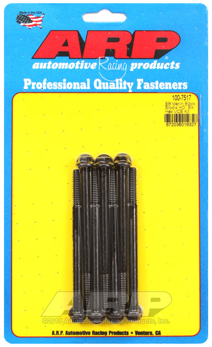 ARP Merlin block, Brodix head BB  hex valve cover bolt kit