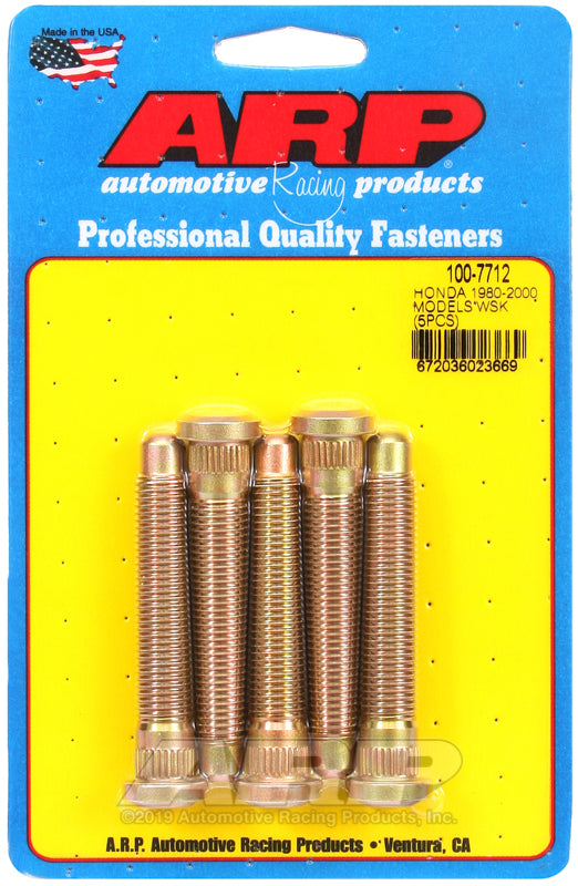 ARP Honda '97 & later M12 X 2.85" wheel stud kit