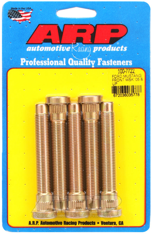 ARP Ford Mustang '05 & up front wheel stud kit