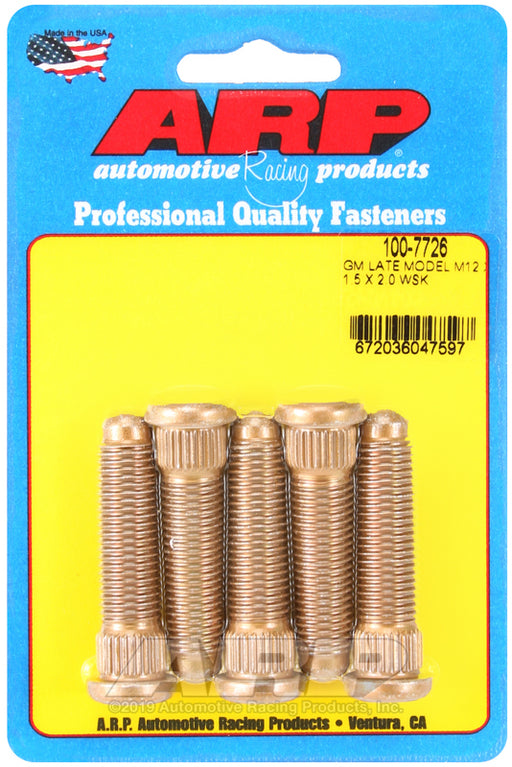 ARP GM late model M12 X 1.5 X 2.0 wheel stud kit