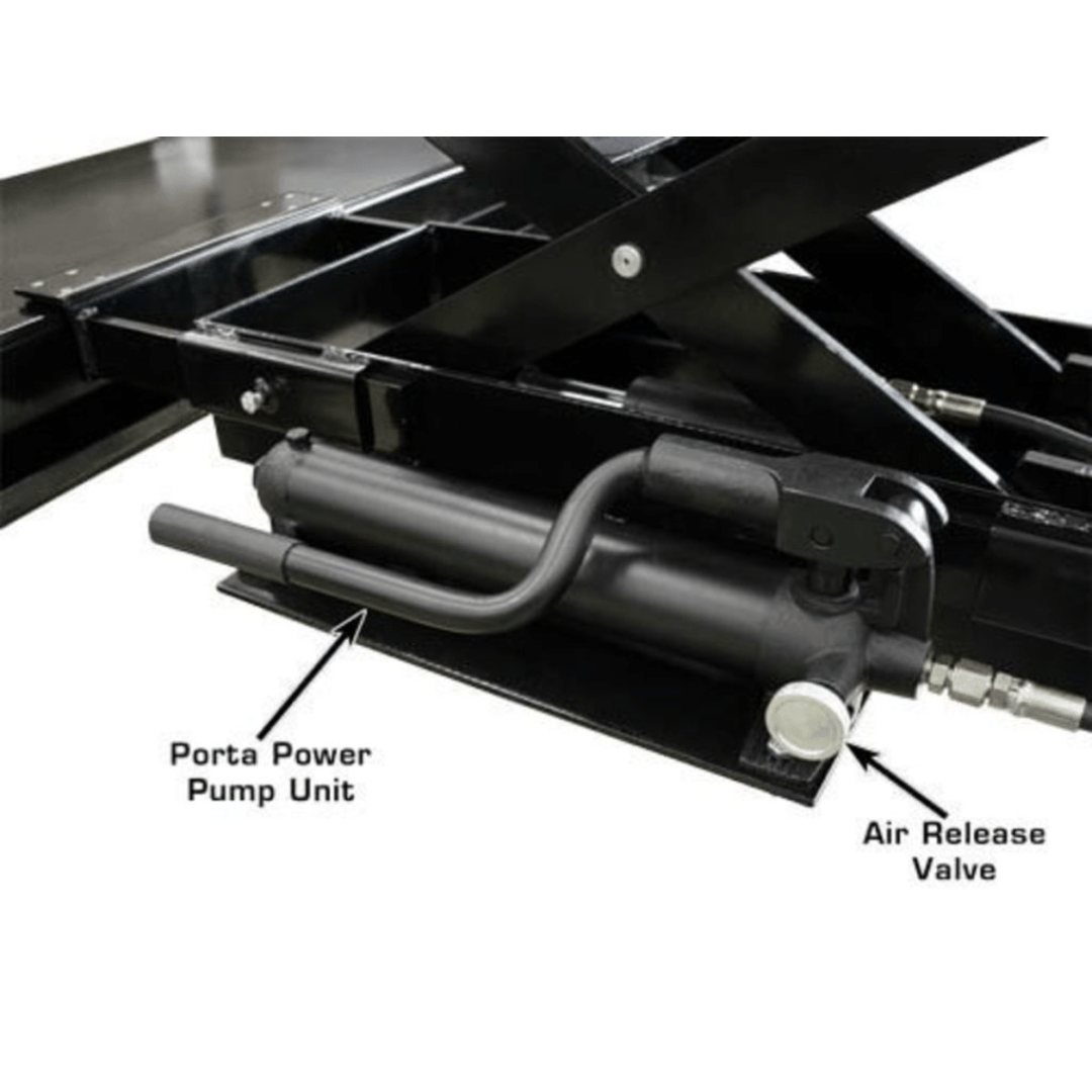 Atlas ALI Certified APEX 8 4-Post Lift + RJ35 Sliding Jacks Combo