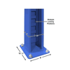 Atlas Platinum PVL14 4-Post Lift + RJ7000 Rolling Bridge Jacks ALI Certified Combo