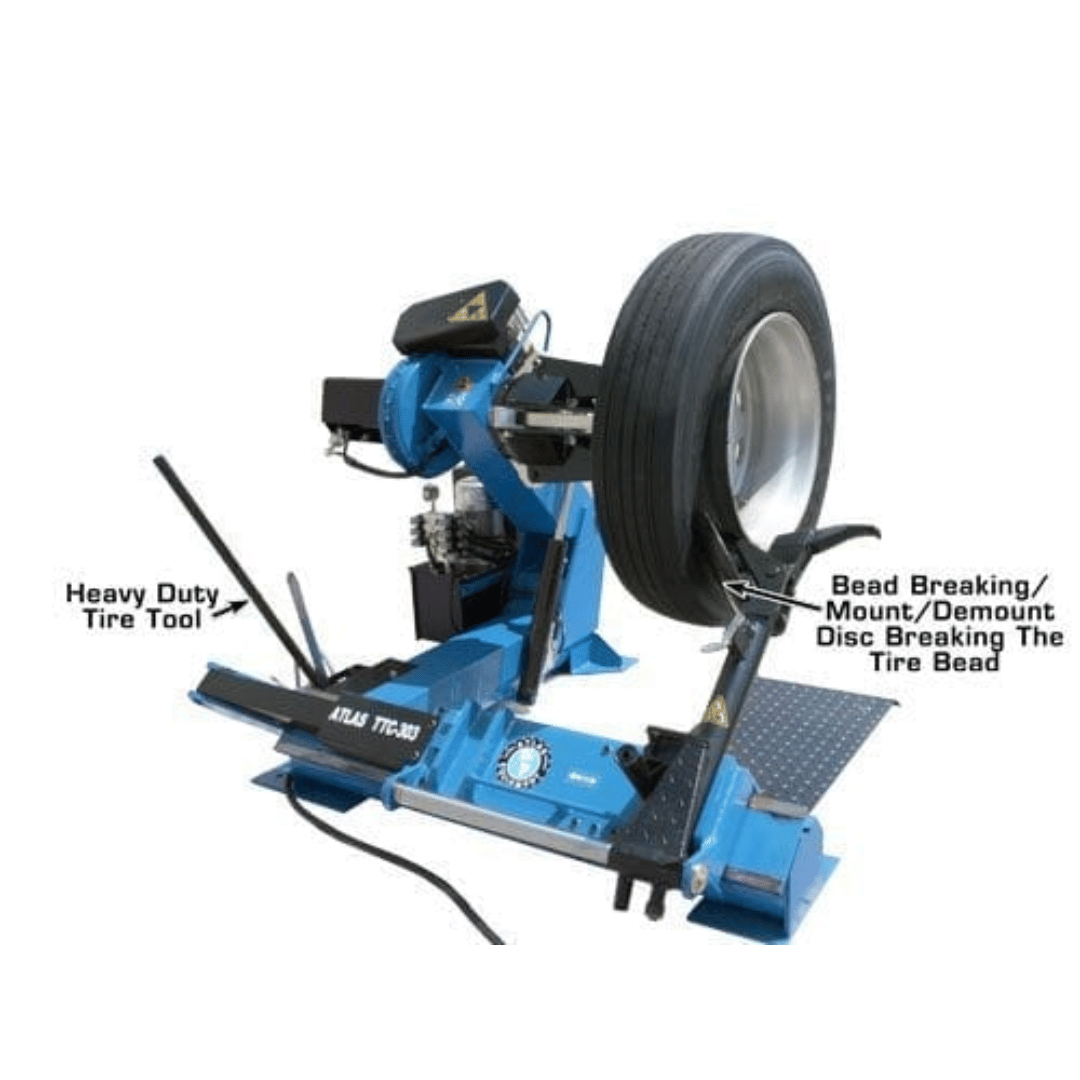 Atlas TTC303 Tire Changer + WBT-210 Wheel Balancer Combo Package