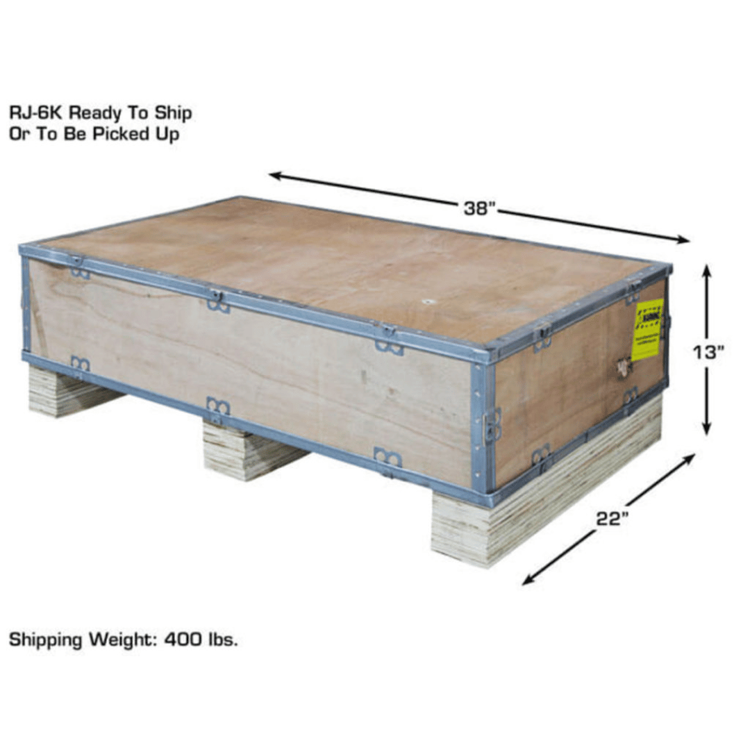Atlas Garage PRO9000 4 Post Lift + RJ6 Rolling Jacks Combo