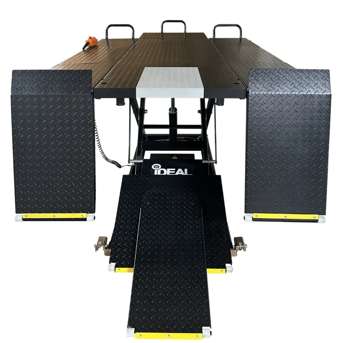 iDEAL U-2200IEH-XR-BLK Electric / Hydraulic UTV Lift Bench - Mechanic Super Store