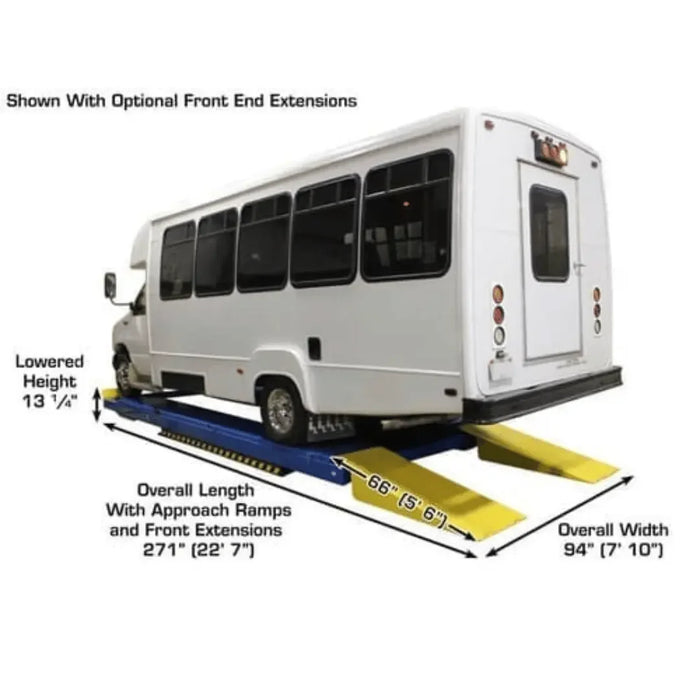 Atlas PX16A Scissor Alignment Lift and RJ8 Rolling Jack Combo - Mechanic Super Store