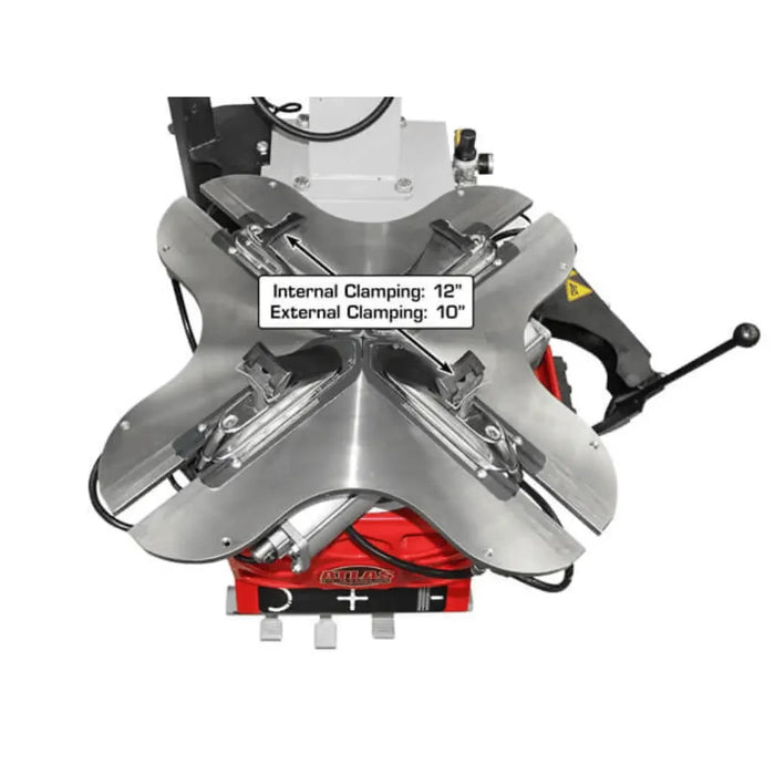Atlas Platinum PTC300 Rim-Clamp Tire Changer with Assist Arm - Mechanic Super Store