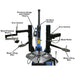 Atlas TC755 Tire Changer with Dual Arms - Mechanic Super Store
