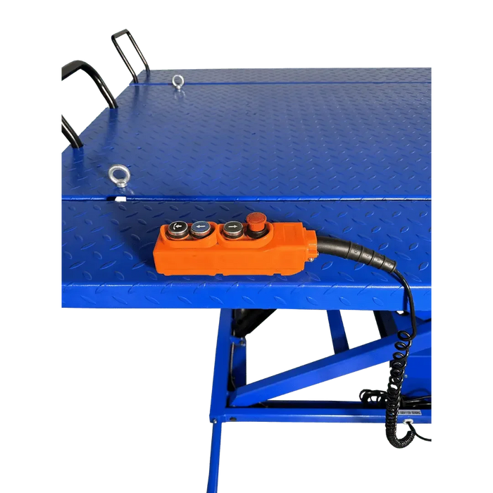 iDEAL A-2200IEH-XR Electric / Hydraulic ATV Lift Bench - Mechanic Super Store