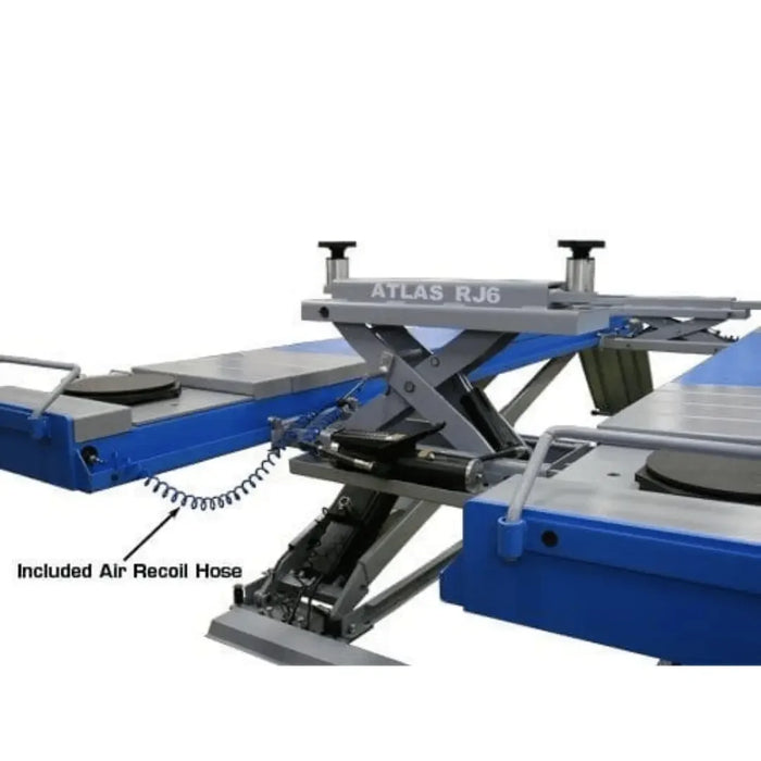 Atlas 12ASL Scissor Lift and RJ-6 Rolling Jack Combo - Mechanic Super Store