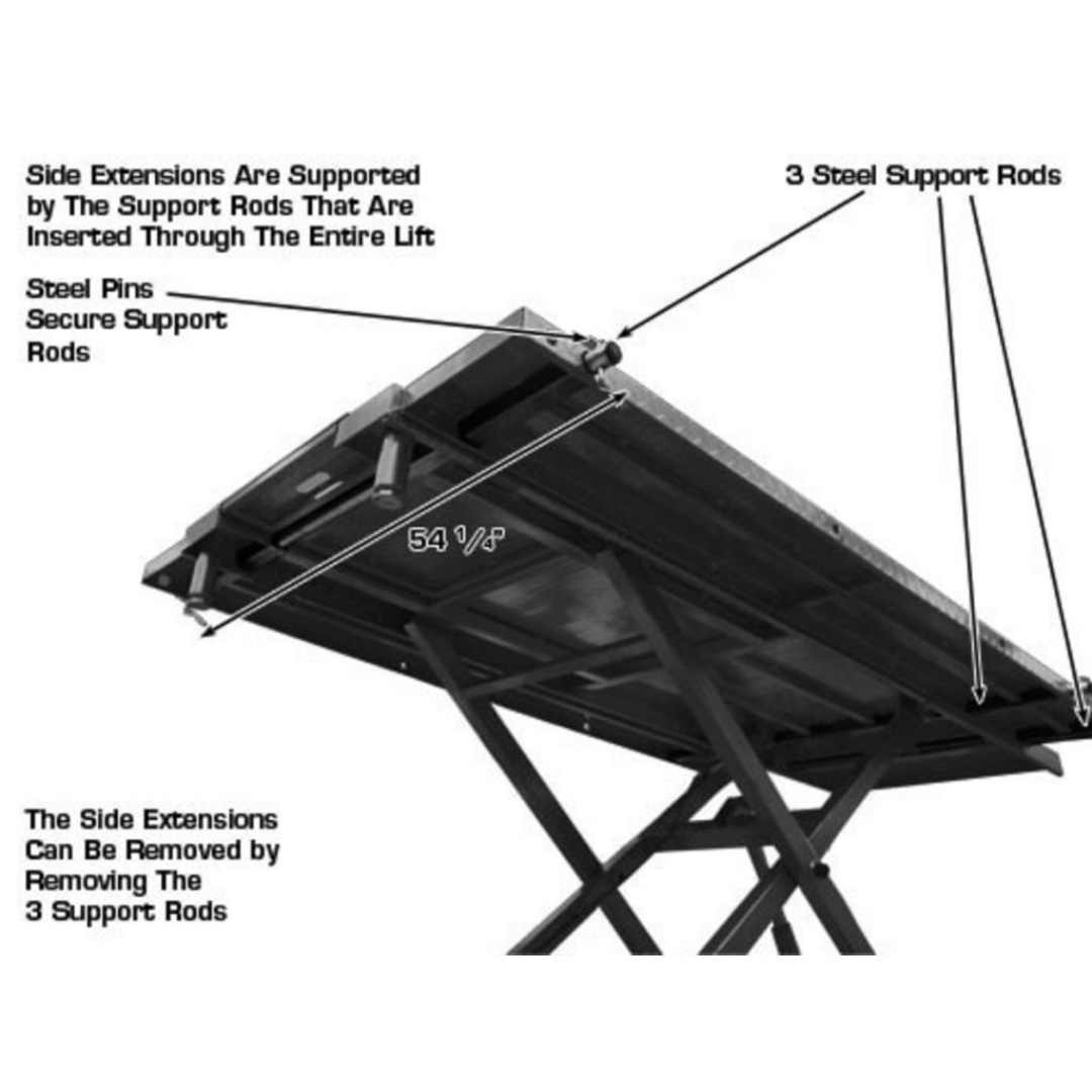 Atlas HI-RISE 1500 Motorcycle/ATV 1,500 lb Capacity Lift