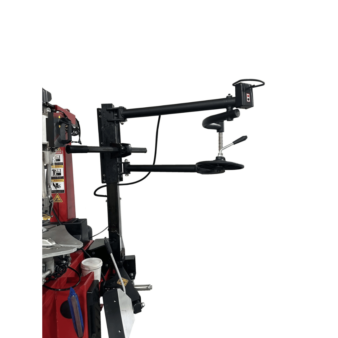 Tuxedo TC-1300 Tire Changer - Tilt-Back Press Arm - Leverless Demount Tool