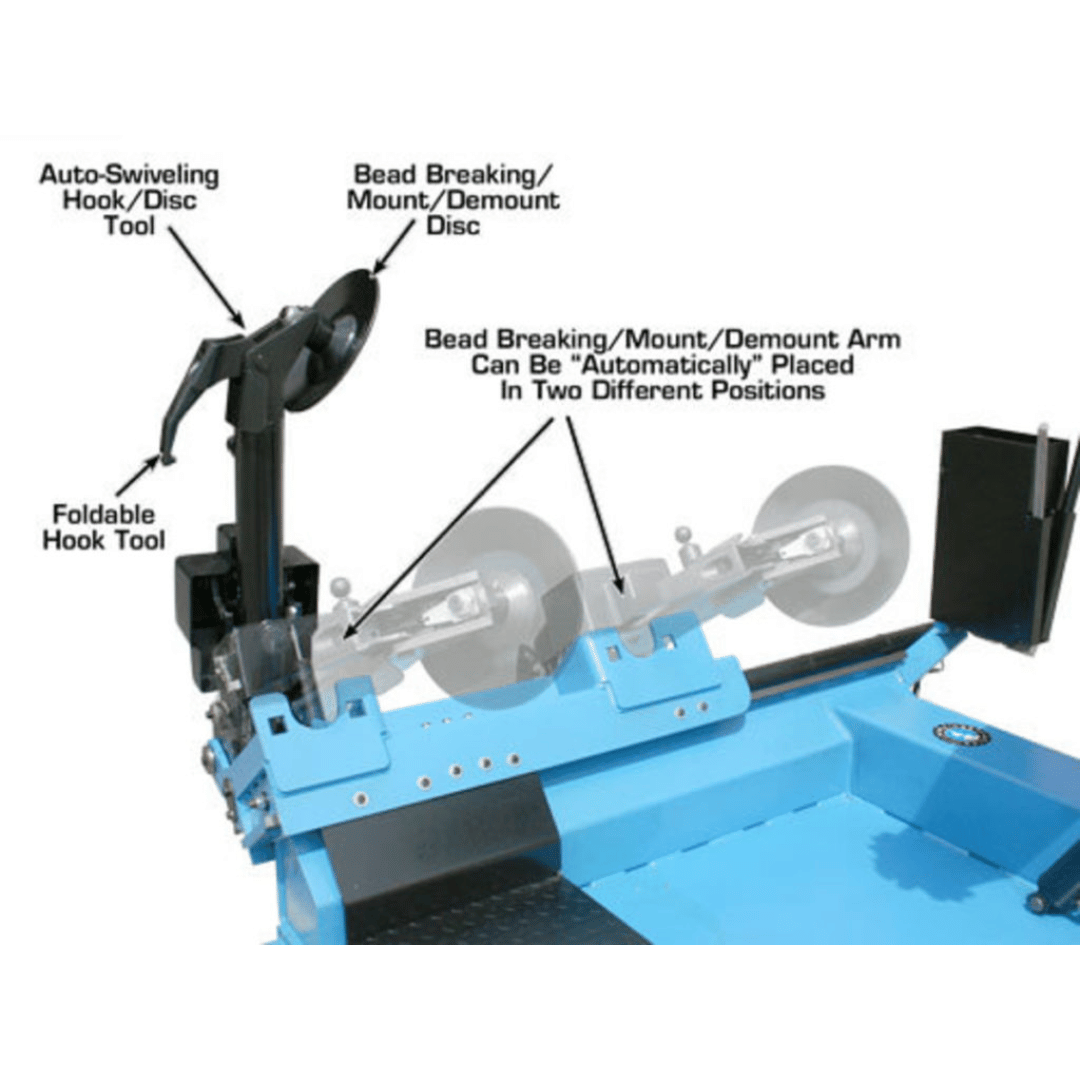 Atlas TC306 Tire Changer + WBT-210 Wheel Balancer Combo Package