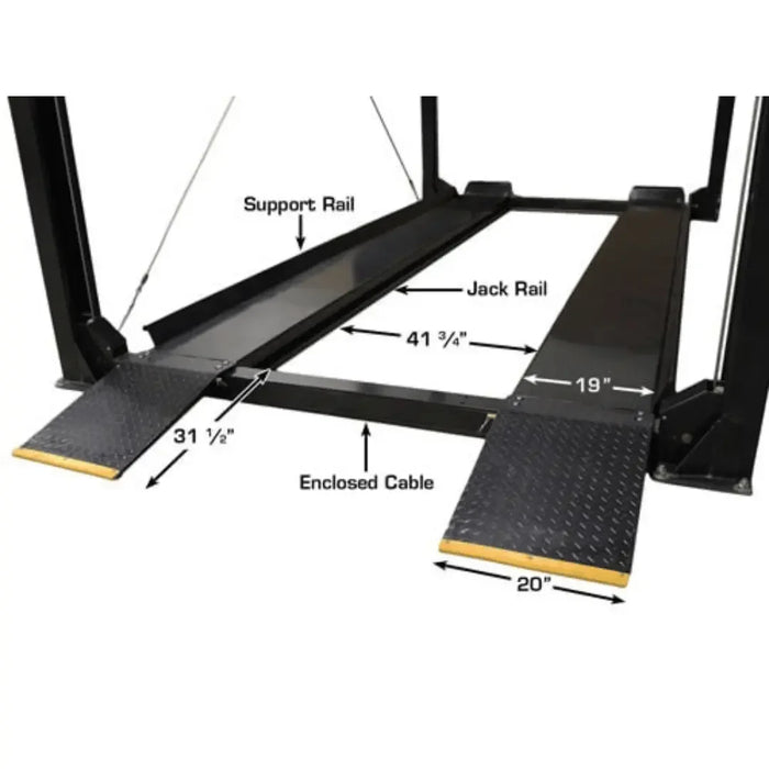 Atlas Garage PRO7000ST Super Tall 7,000 lb. 4-Post Lift - Mechanic Super Store