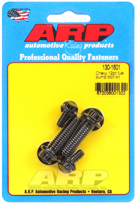 ARP Chevy 12pt fuel pump bolt kit