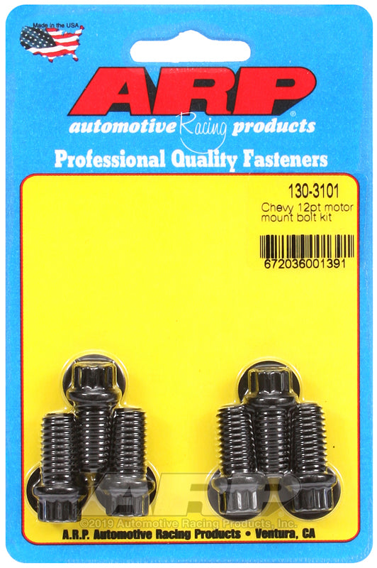 ARP Chevy 12pt motor mount bolt kit
