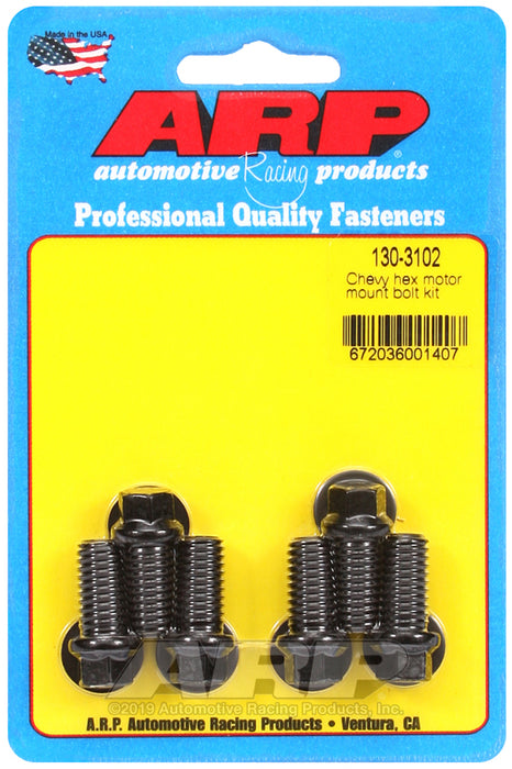 ARP Chevy hex motor mount bolt kit