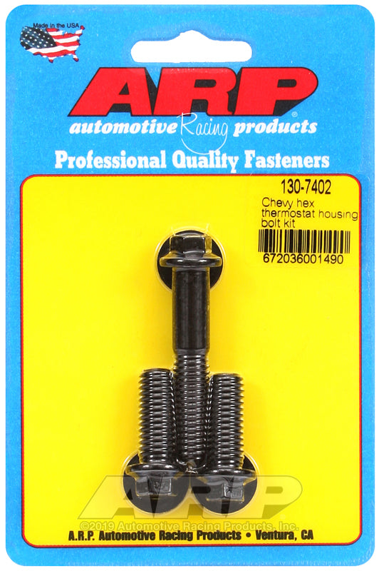 ARP Chevy hex thermostat housing bolt kit