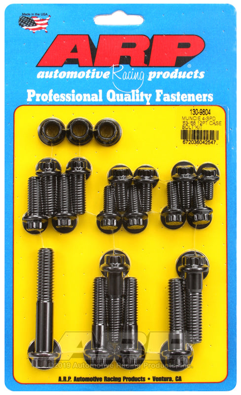 ARP Muncie 4-spd '63-'68 12pt trans case bolt kit