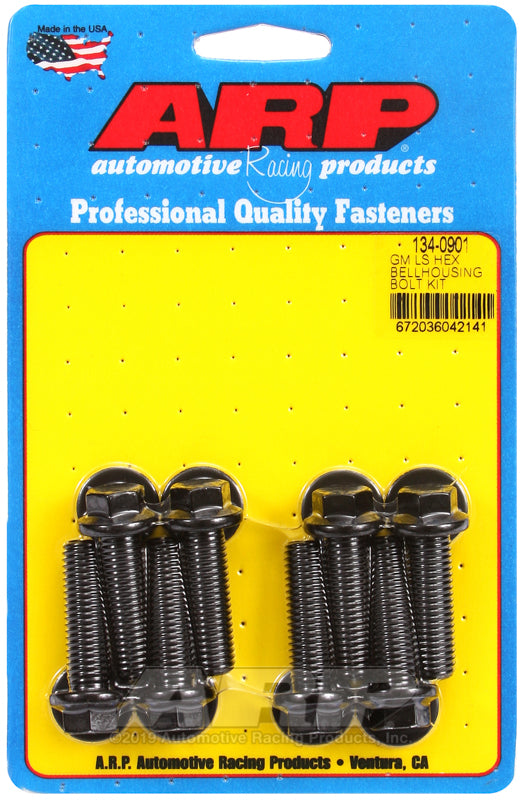 ARP GM LS hex bellhousing bolt kit