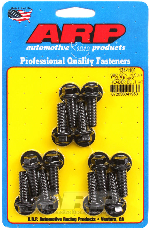 ARP SBC/GENIII LS 1/4 flange hex header bolt kit