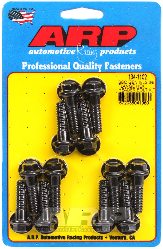 ARP SBC/GENIII LS 3/8 flange hex header bolt kit
