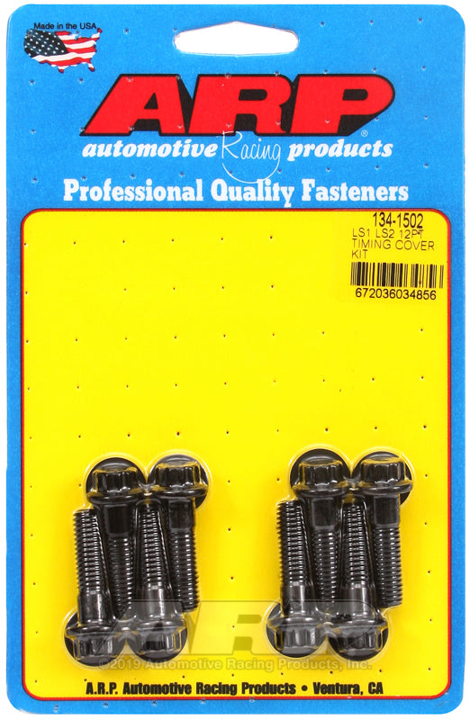 ARP LS1 LS2 12pt timing cover bolt kit
