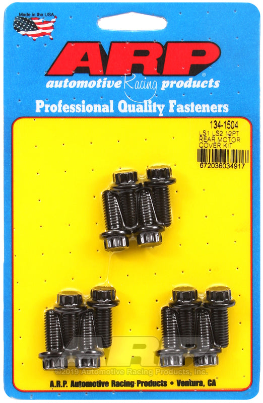 ARP LS1 LS2 12pt rear motor cover bolt kit